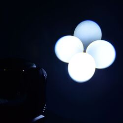 Поворотная голова Light4Me Mini Spot 60 Prism (Black) Thumb