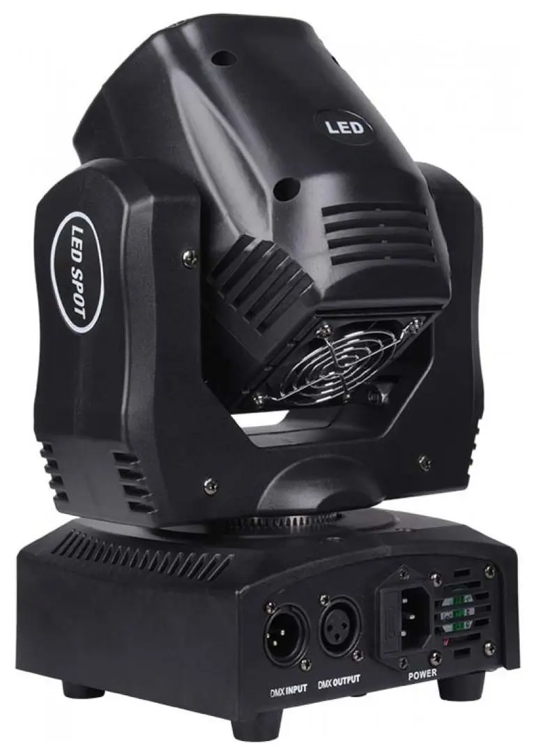 Moving Head Light4Me Mini Spot 60 Ring (Black)