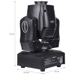 Moving Head Light4Me Mini Spot 60 Ring (Black) Thumb