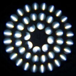 Moving Head Light4Me Nocturne V2 (Black) Thumb