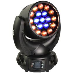 Moving Head Light4Me Robo Zoom Wash 1915 (Black)