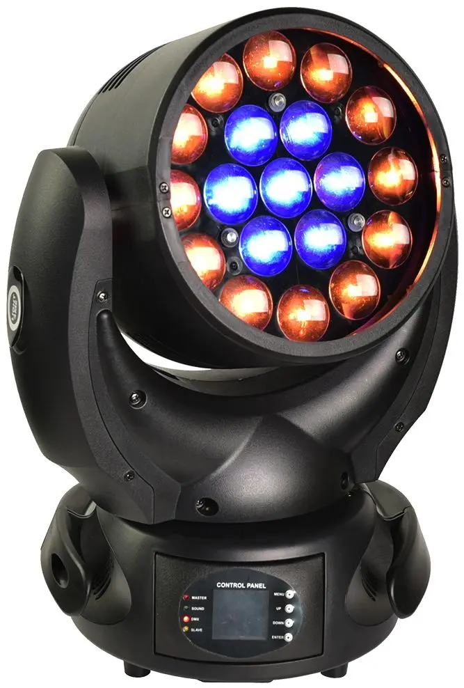 Moving Head Light4Me Robo Zoom Wash 1915 (Black)