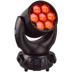 Moving Head Light4Me Robo Zoom Wash 740 (Black) Thumb