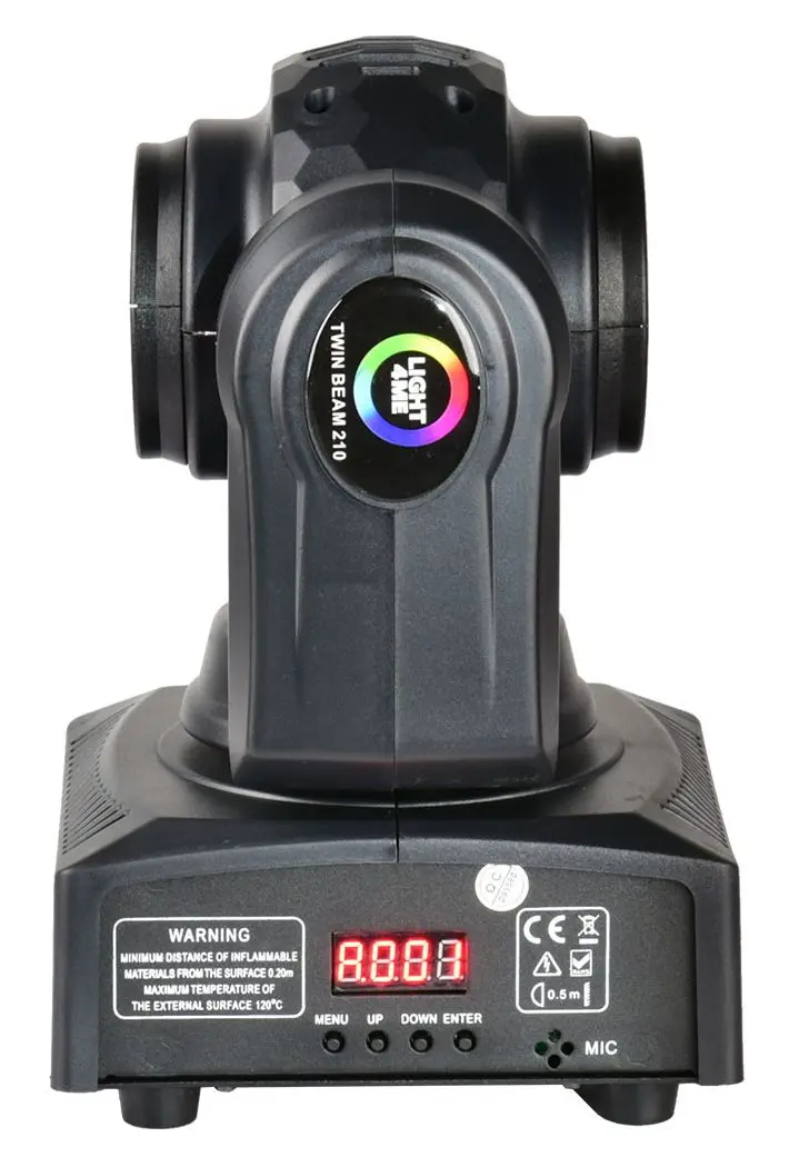 Поворотная голова Light4Me Twin Beam 210 (Black) - 3