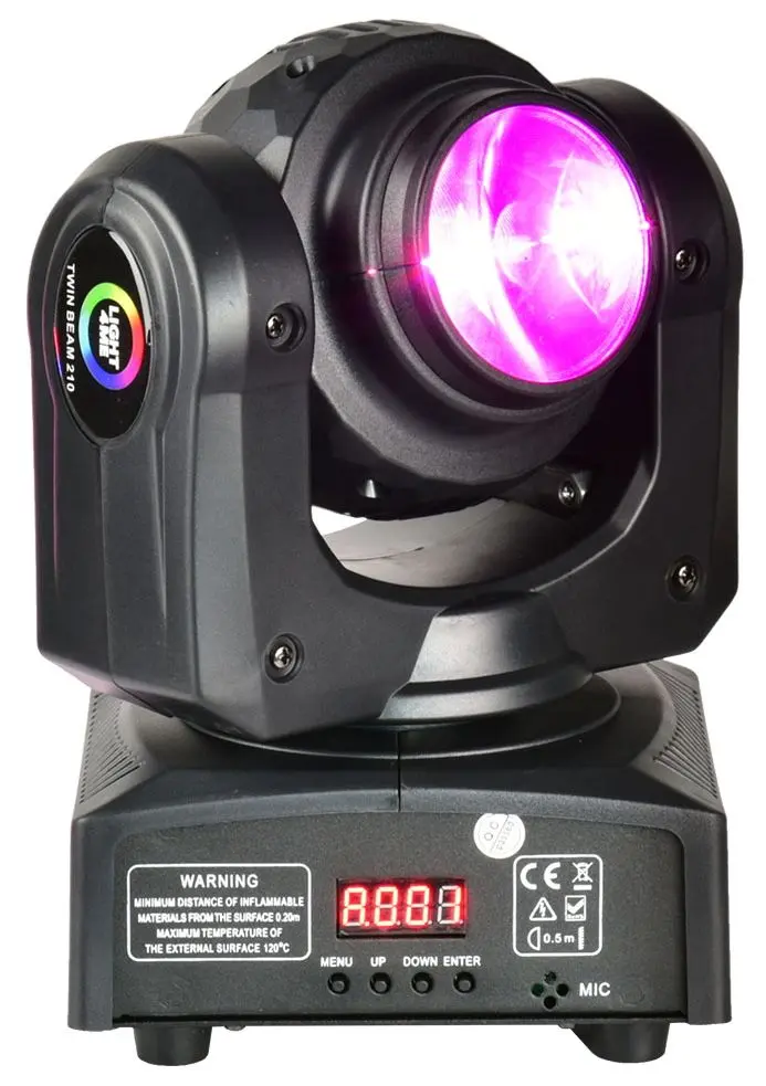 Поворотная голова Light4Me Twin Beam 210 (Black)