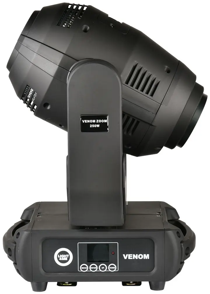 Moving Head Light4Me Venom Zoom 250 (Black)