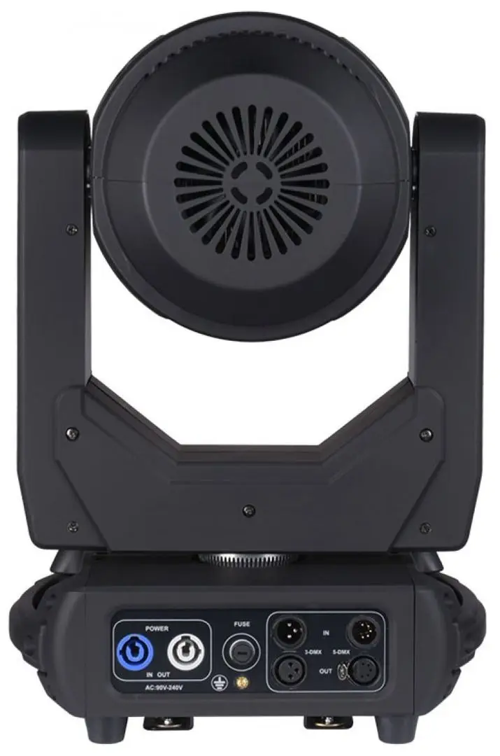 Поворотная голова Light4Me Venom Zoom 350 (Black) - 5