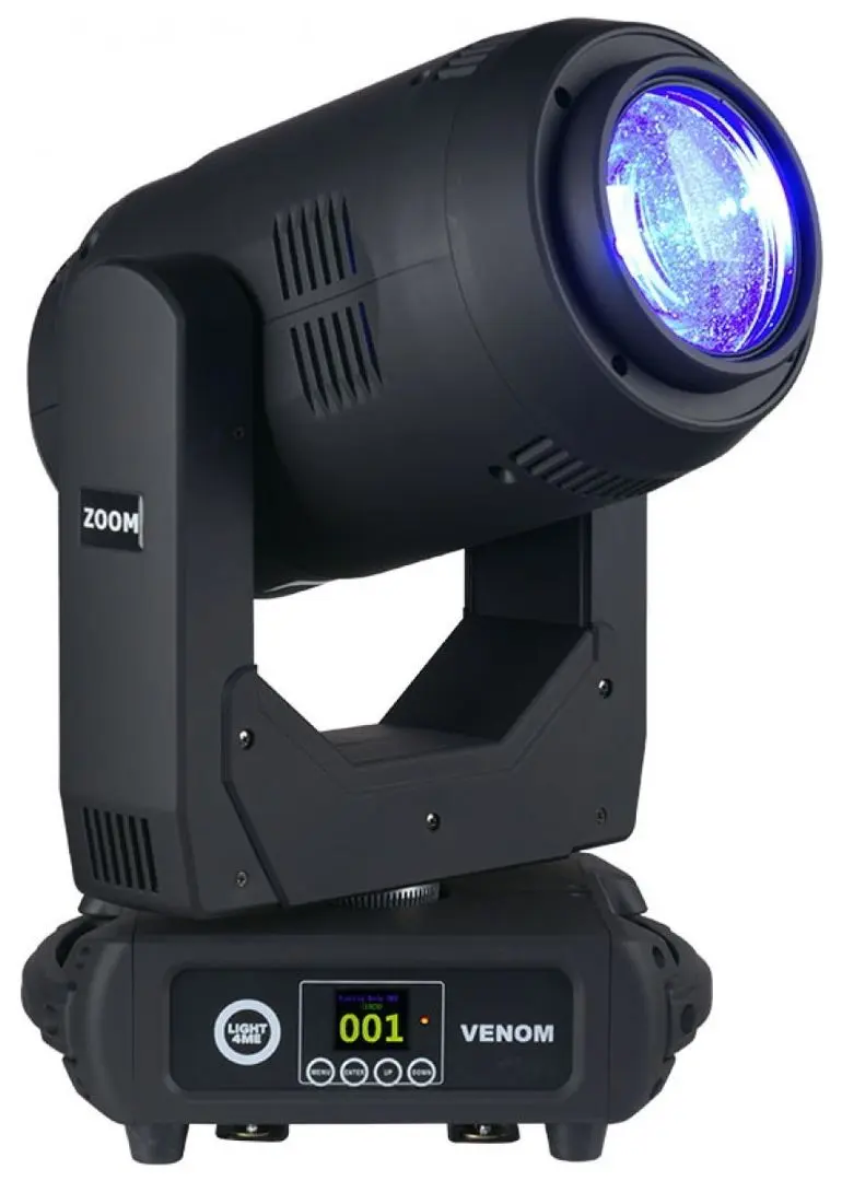 Поворотная голова Light4Me Venom Zoom 350 (Black)