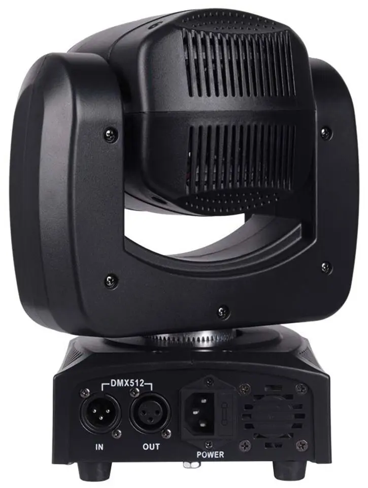Moving Head Light4Me Wizard (Black)