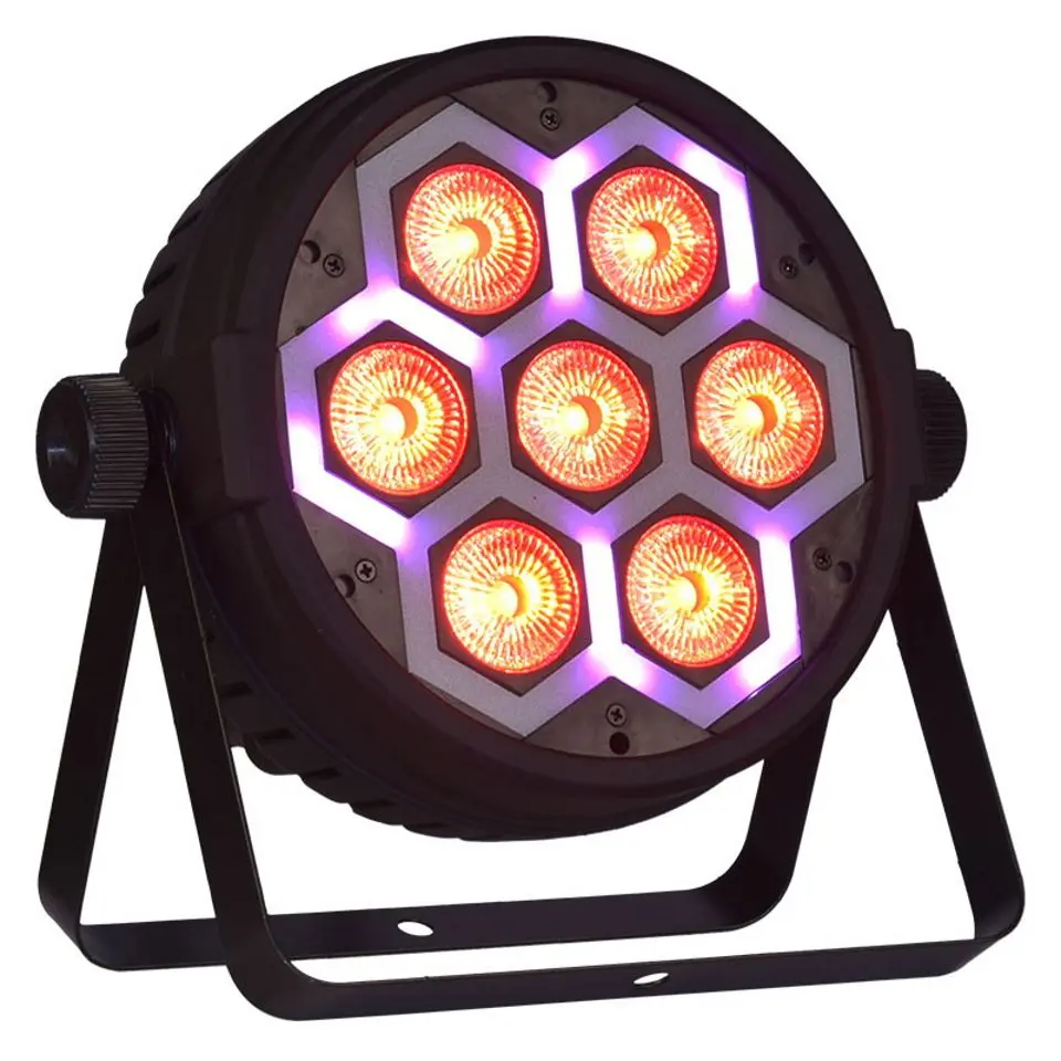 Proiector Light4Me Frame Par 7x12W (Black)