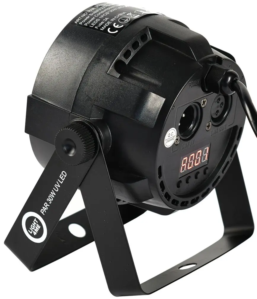Proiector Light4Me Par 30W UV LED (Black)