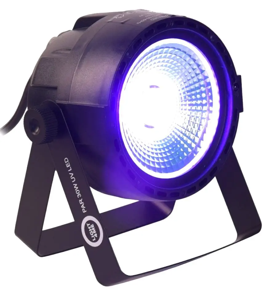 Proiector Light4Me Par 30W UV LED (Black)