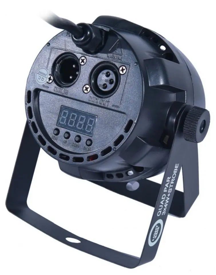 Proiector Light4Me Quad Par Strobe (Black)