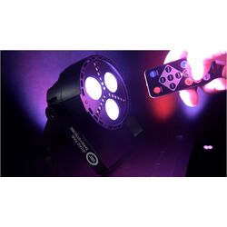 Proiector Light4Me Quad Par Strobe (Black) Thumb