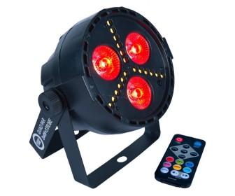 Proiector Light4Me Quad Par Strobe (Black)