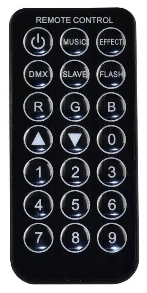 Bara LED Light4Me 64x3W RGB IR (Black)