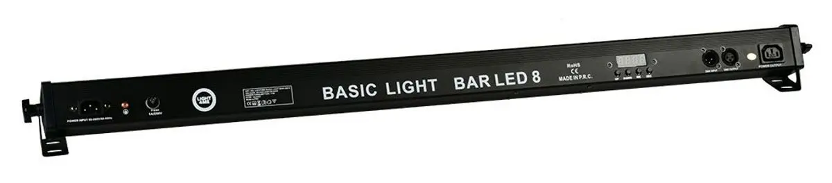 Bara LED Light4Me Basic 8 RGB MKII IR (Black)