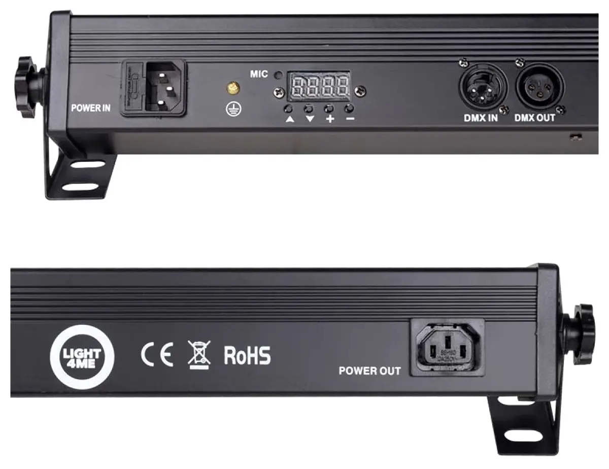 Bara LED Light4Me Deco 24 RGB IR (Black)