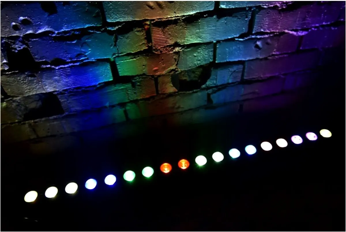 Bara LED Light4Me Pixel 18 RGBW IR (Black)