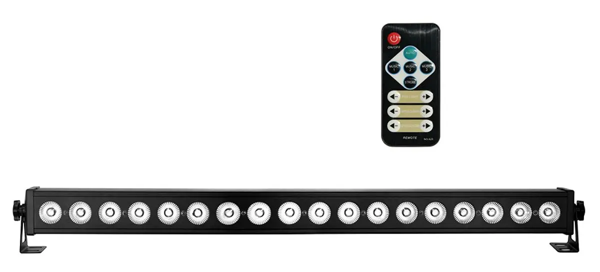 Bara LED Light4Me Pixel 18 RGBW IR (Black)