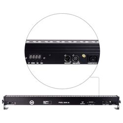 Bara LED Light4Me Pixel 24x3W MKIII IR (Black) Thumb