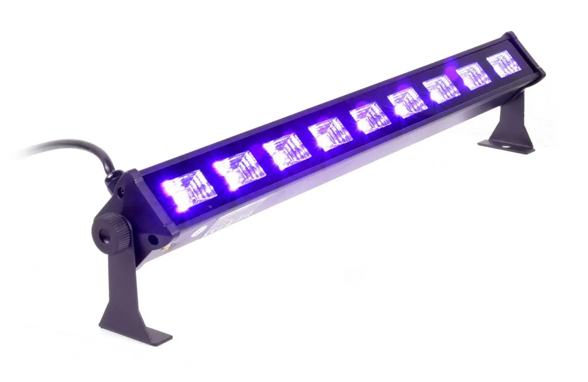 Bara LED Light4Me UV 9 + White (Black)