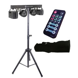 Sistem de iluminare Light4Me LED Par Derby (Black) Thumb