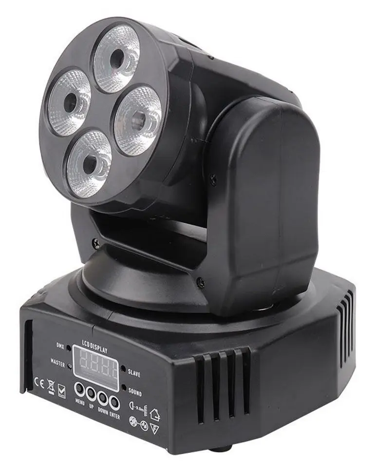 Moving Head NN 408 Wash 4x8W RGBW (Black)