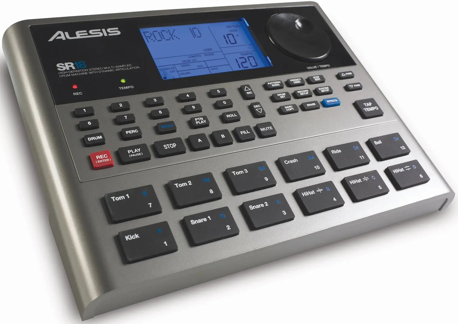 Sintetizator de ritm Alesis SR18 (Grey)