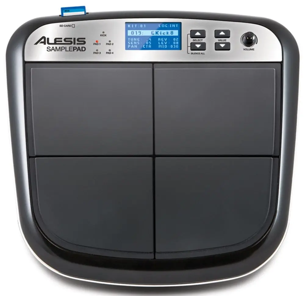 Drum set Alesis Sample Pad SET (Black/Grey)