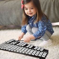 Xilofon Costway MU10043 (Black/Silver) Thumb