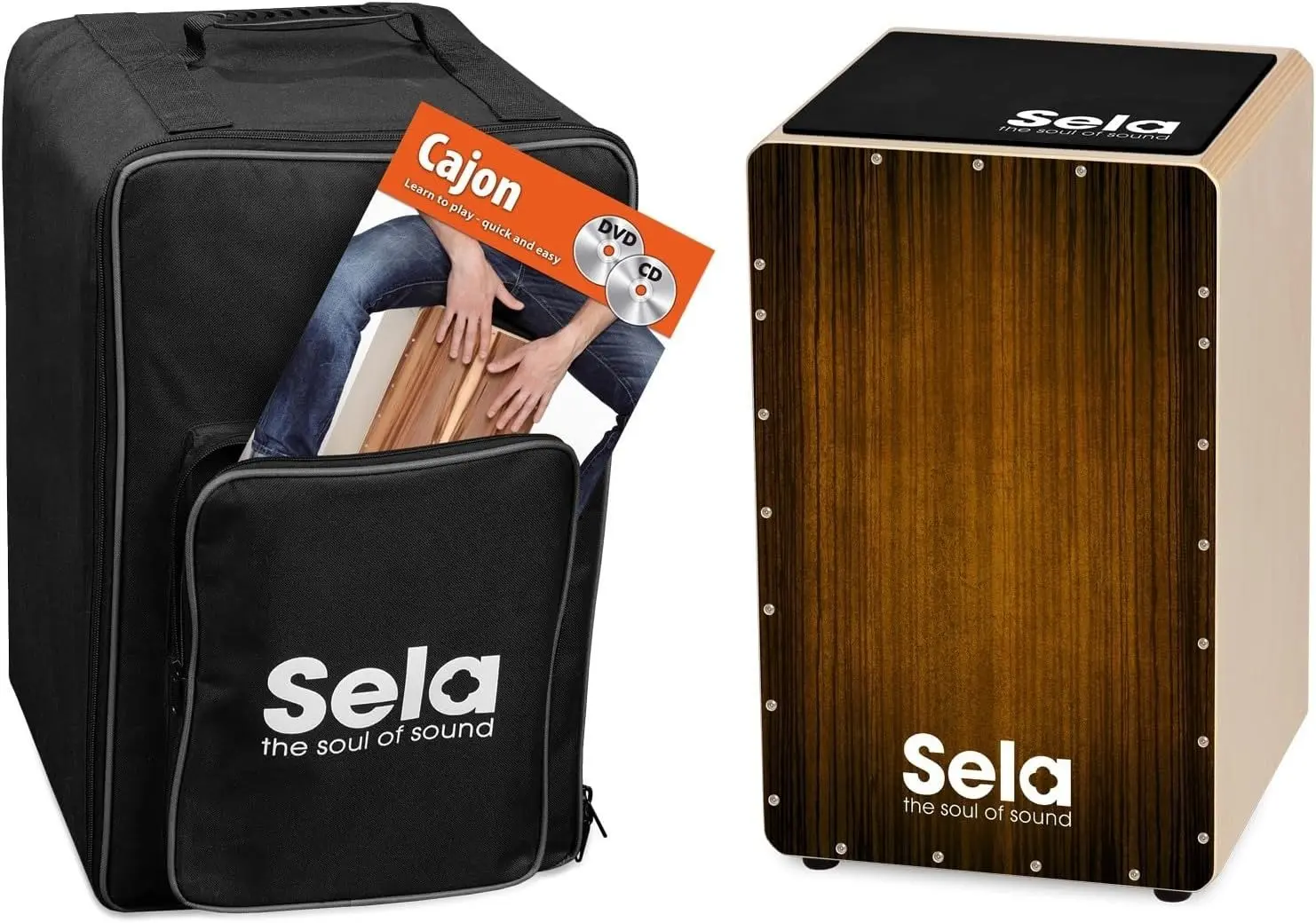 Cajon Sela Varios SE 129 (Gold/Brown)