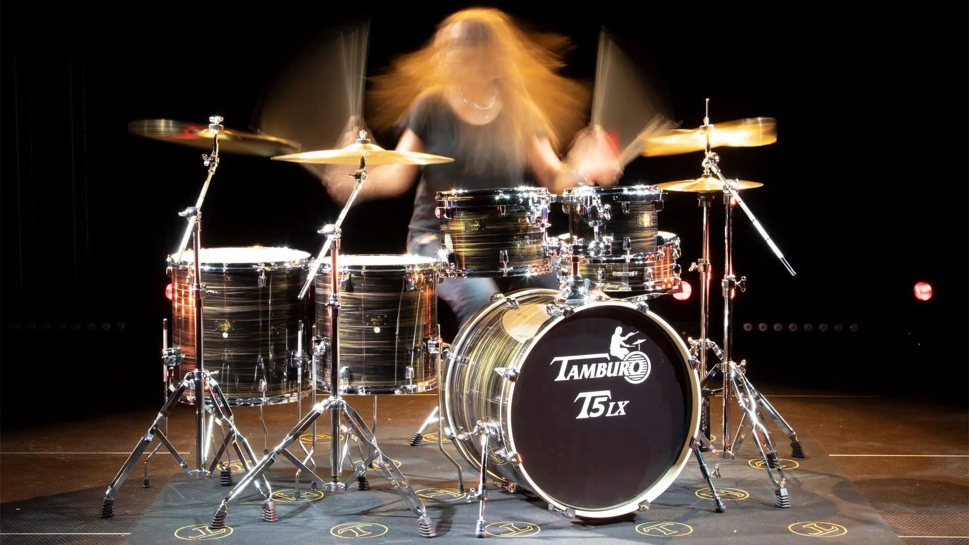 Cazan Tamburo T5LXFT1414WGBK 14X14 (Wood Grain Black)