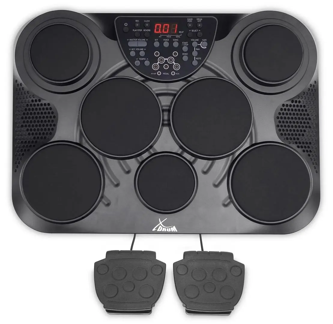 Set de tobe electronice XDrum DD-200DG (Black)