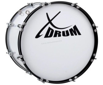 Маршевый барабан XDrum MBD-218 (White/Black)