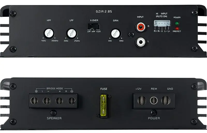 Amplificator de sunet Ground Zero GZIA 2.85 (Black)