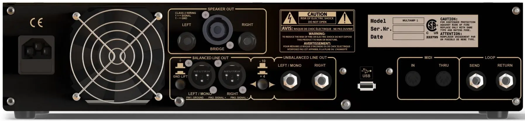 Усилитель для бас-гитары Markbass Bass Multiamp S (Black) - 3