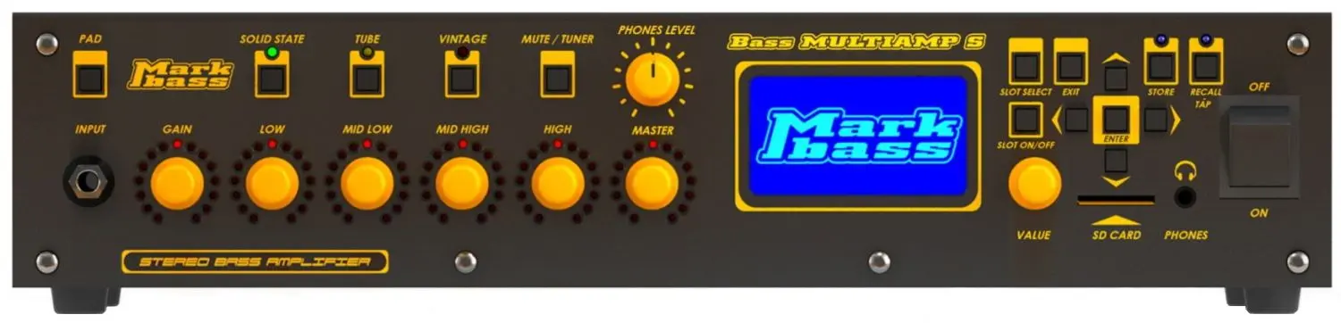 Усилитель для бас-гитары Markbass Bass Multiamp S (Black)
