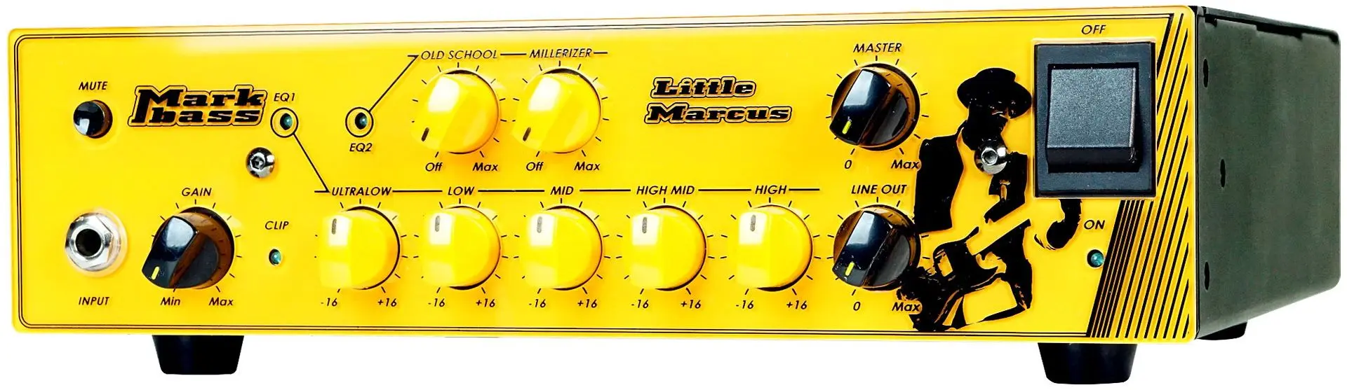 Усилитель для бас-гитары Markbass Little Marcus 500 (Yellow) - 2