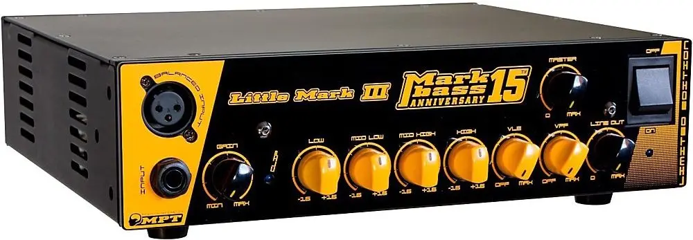 Усилитель для бас-гитары Markbass Little Mark III 15th Anniversary (Black) - 2