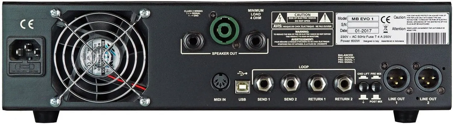 Amplificator Markbass Evo 1 (Black/Yellow)