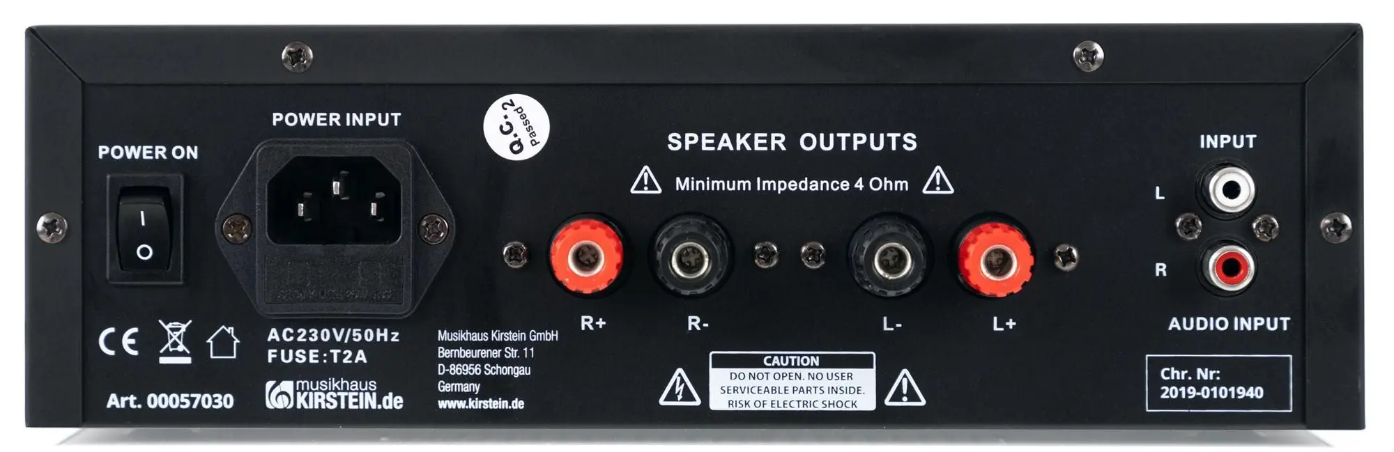 Amplificator McGrey PA-350BT (Black)