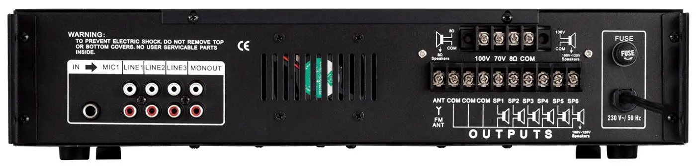 Mixer-amplificator SAL MPA 120BT (Black)