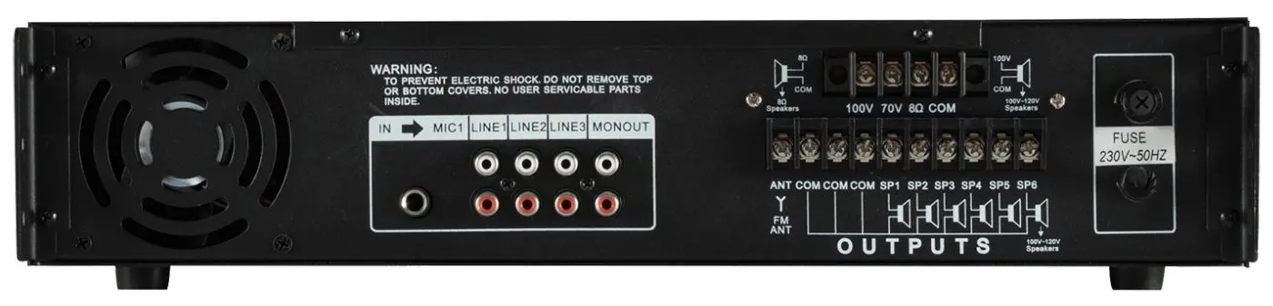 Mixer-amplificator SAL MPA 240BT (Black)