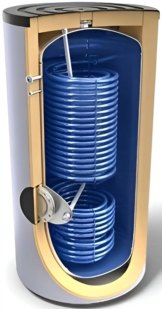 Boiler cu incalzire indirecta Tesy EV 2x5/2x12 S2 300 65 (Grey)