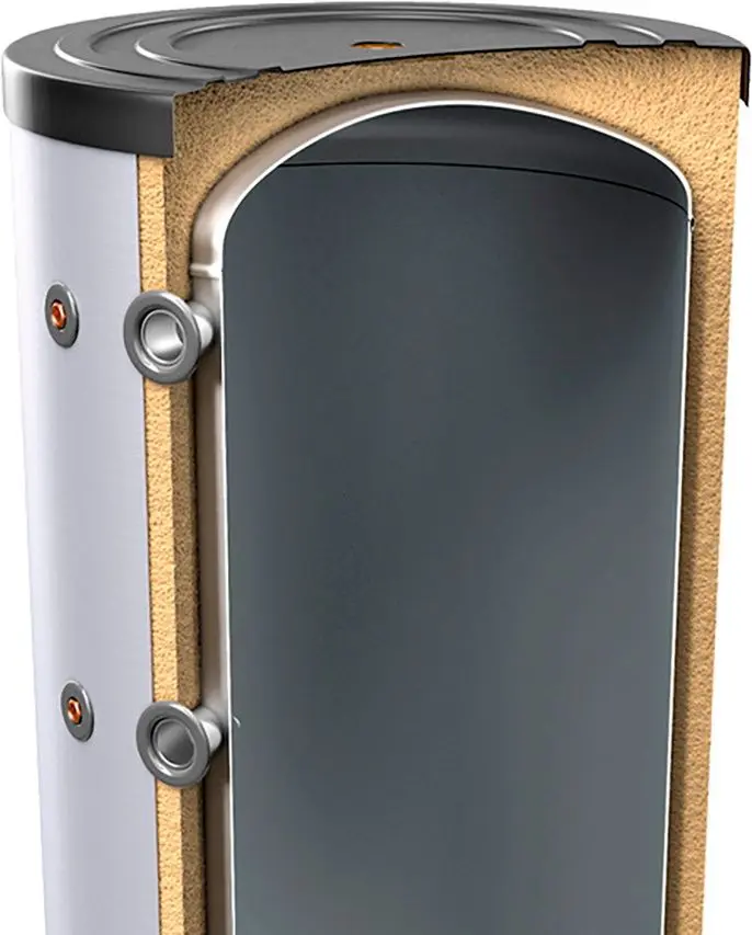 Vas de acumulare buffer pentru sistem de incalzire Tesy V 200 60 F 40 P4