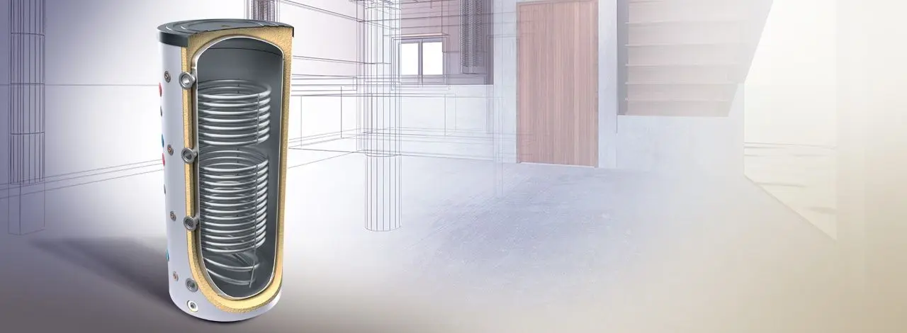 Vas de acumulare buffer pentru sistem de incalzire Tesy V 200 60 F 40 P4