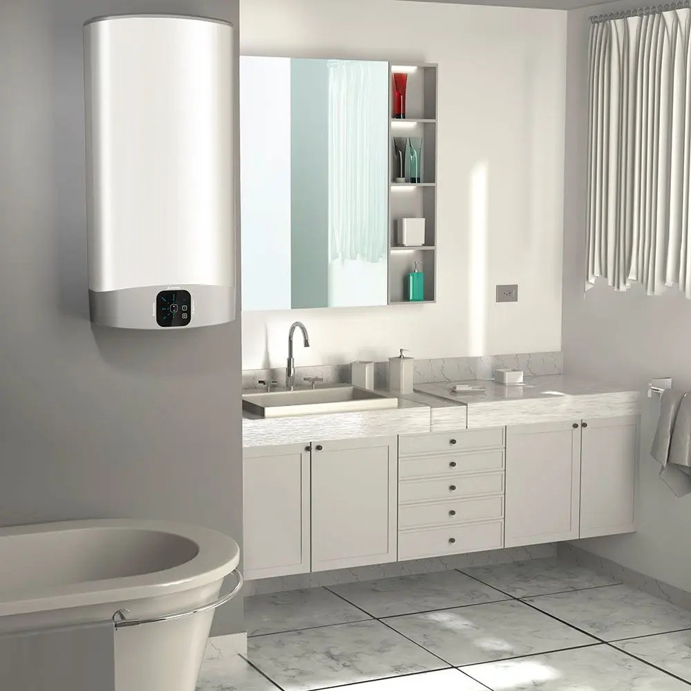 Boiler electric Ariston VLS EVO 50 (White/Silver)