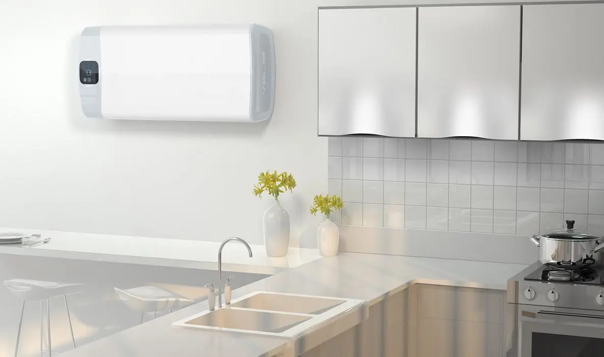 Boiler electric Ariston VLS EVO 50 (White/Silver)