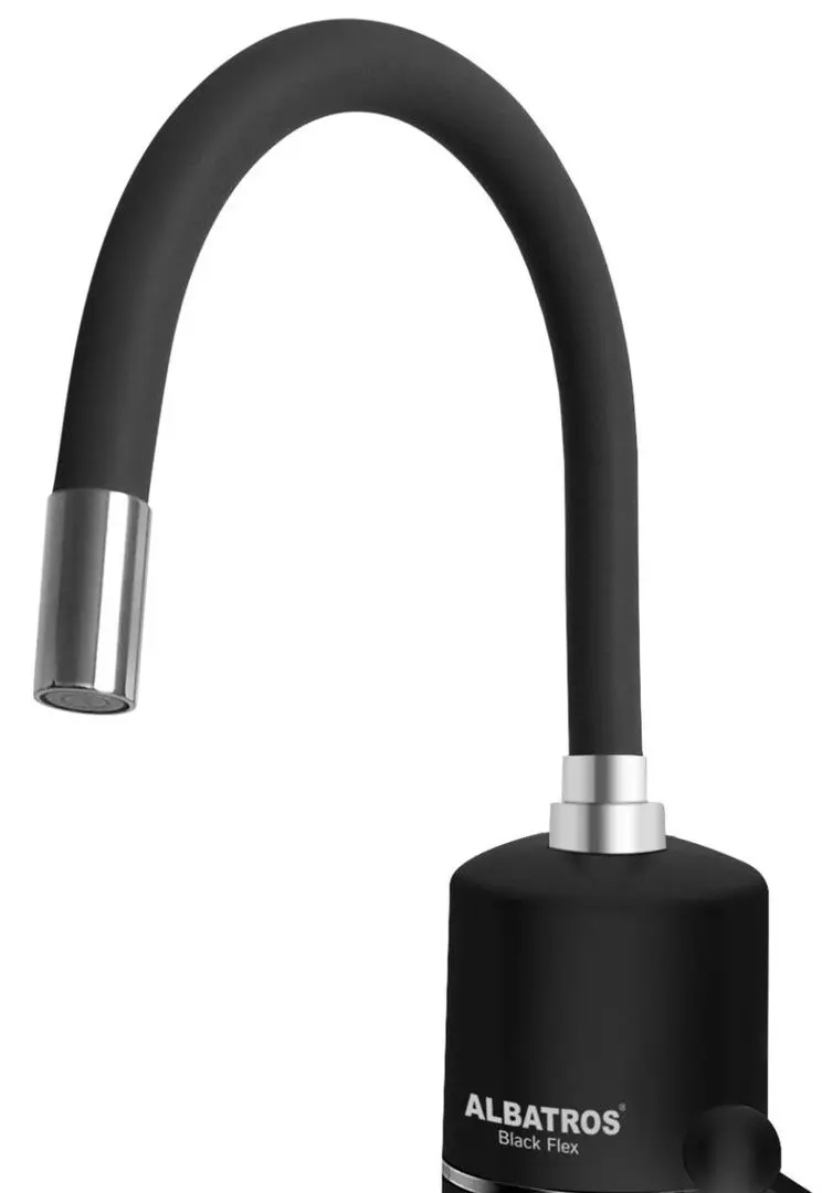 Robinet-incalzitor de apa Albatros Black Flex (Black)